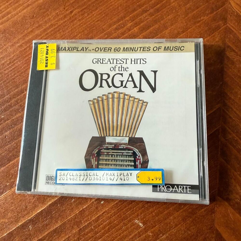ProArte CD White Greatest Hits of the Organ Sealed Classical Music Media